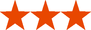 3 stars out of 3 stars